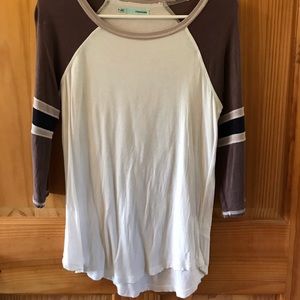 Three quarter sleeved Maurices top